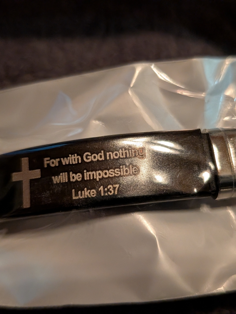 Luke1:37 Bracelet
